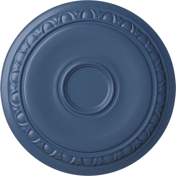 Ekena Millwork Caputo Ceiling Medallion (Fits Canopies up to 6"), Hand-Painted Americana, 24 1/4"OD x 1 1/2"P CM24CAAMF - main